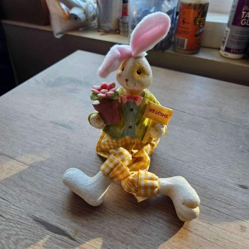 The welcome bunny